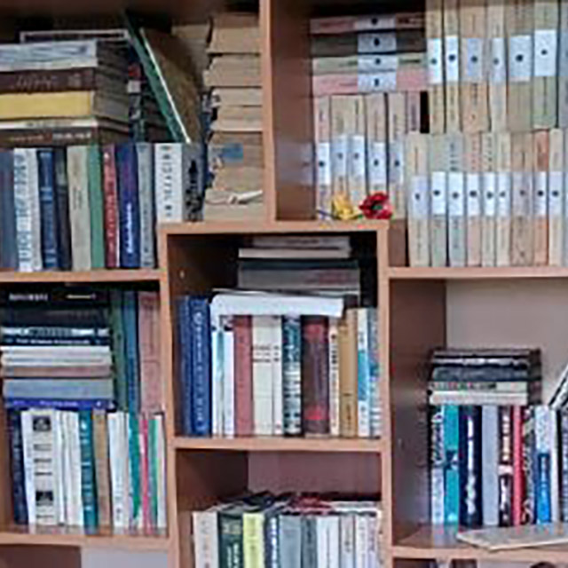 Библиотека на отдыхе в Заозерном